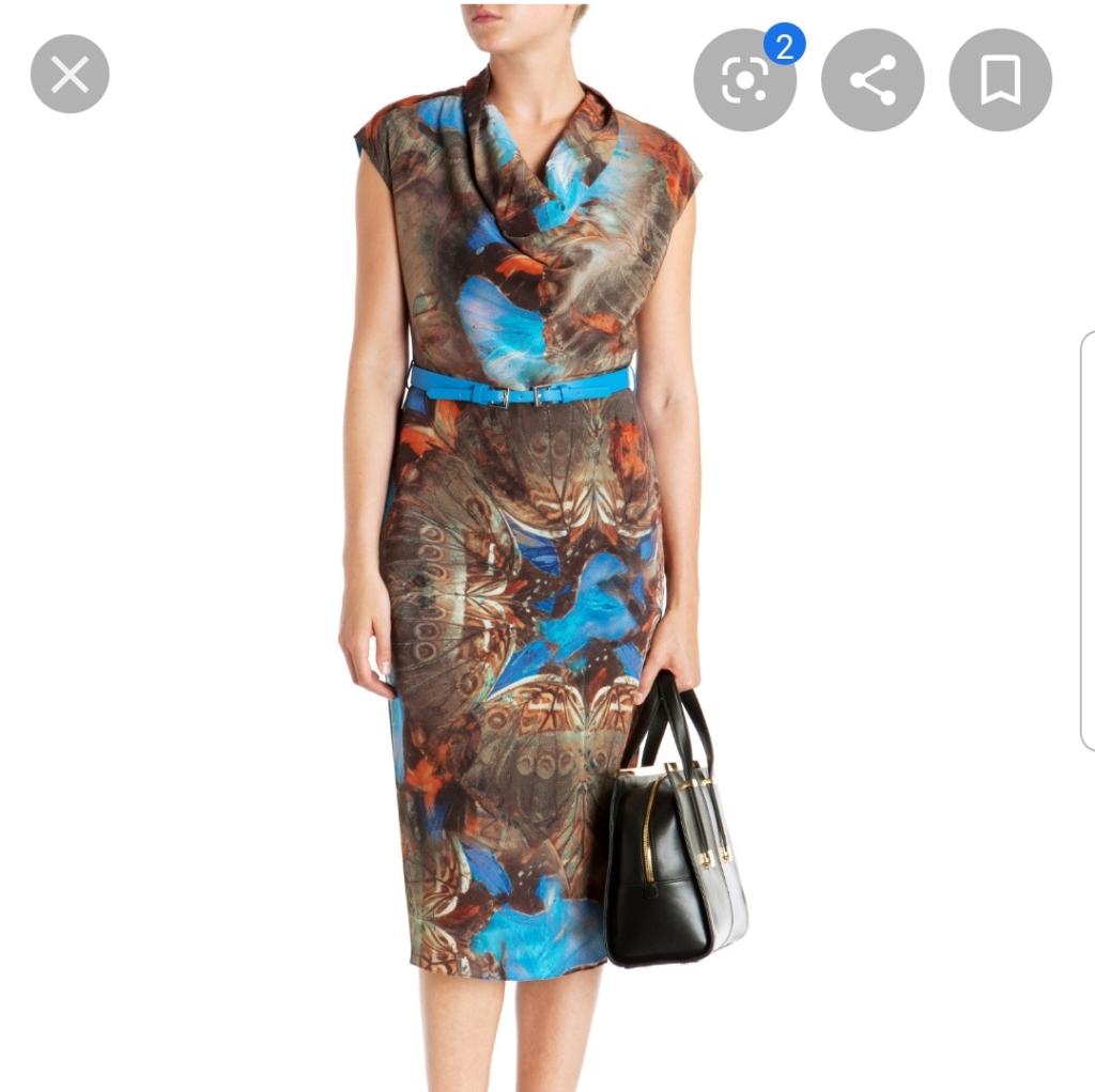 Ted Baker London Cowl Neck Dress